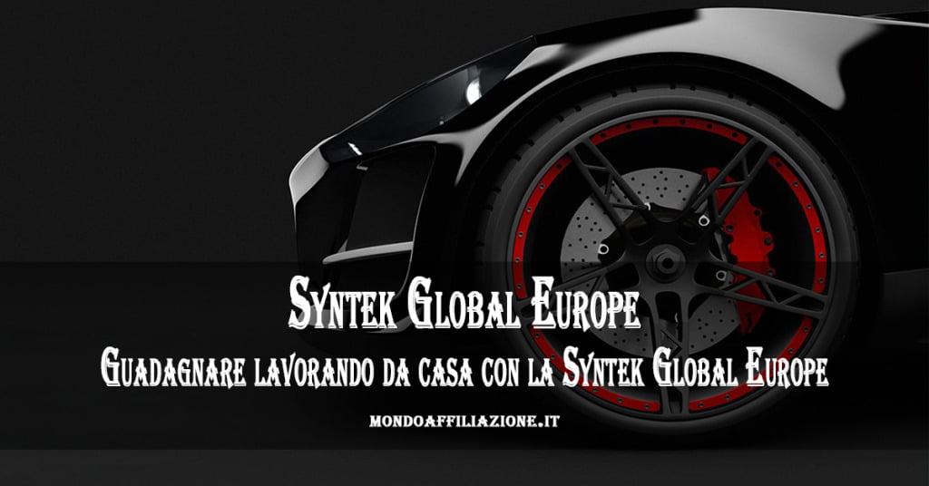 Guadagnare lavorando da casa con la Syntek Global Europe