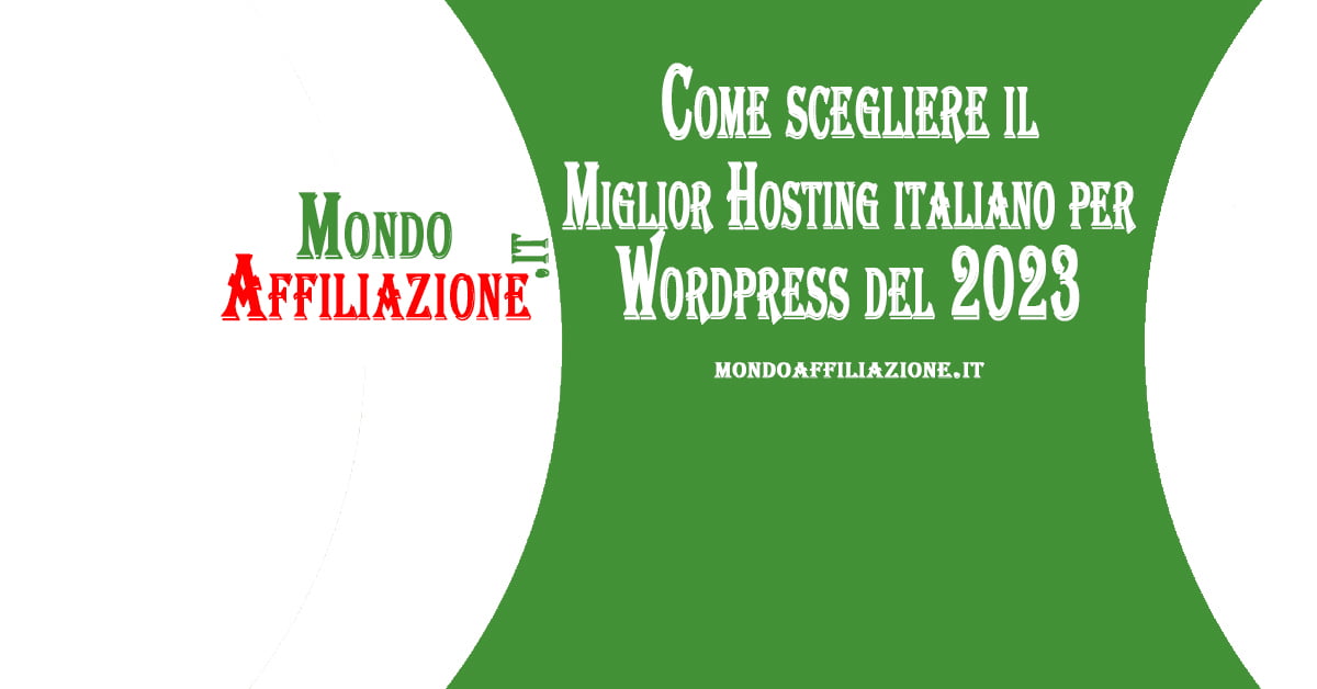 Miglior Hosting italiano per Wordpress del 2023