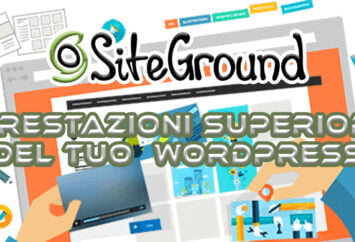 SiteGround - wordpress super veloce