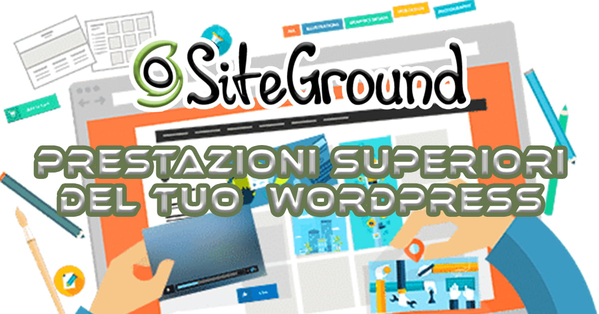 SiteGround - wordpress super veloce